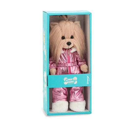Poupée Lucky Yoyo Chien : Montagne de Neige - 38 cm
