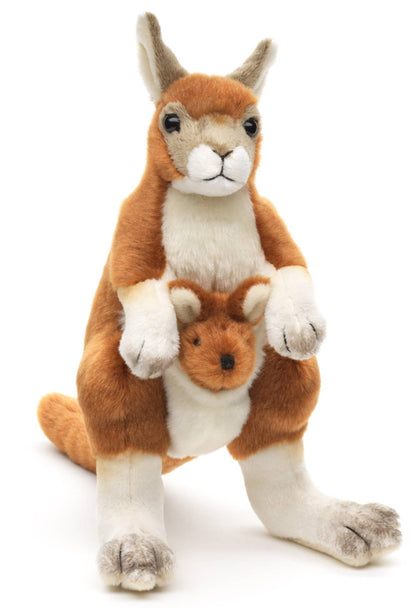 Peluche Kangourou avec Bébé