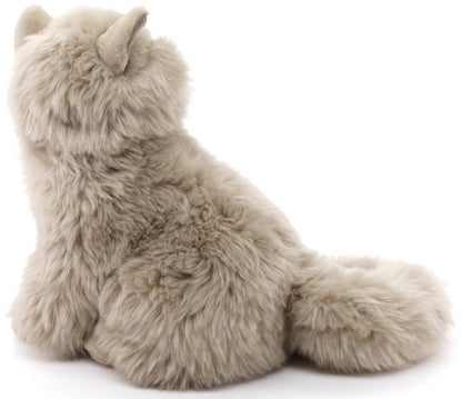 Peluche chat persan gris assis Uni Toys