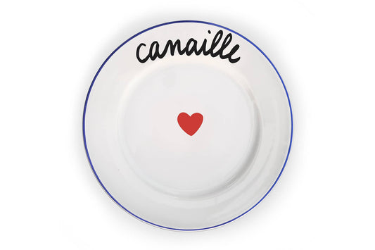 Assiette La Famille S’éclate - Canaille