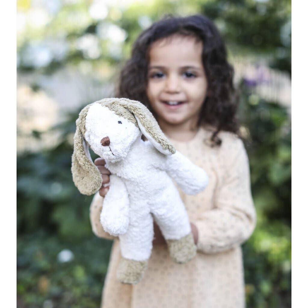 Animal en peluche Chien, petit| blanc & beige