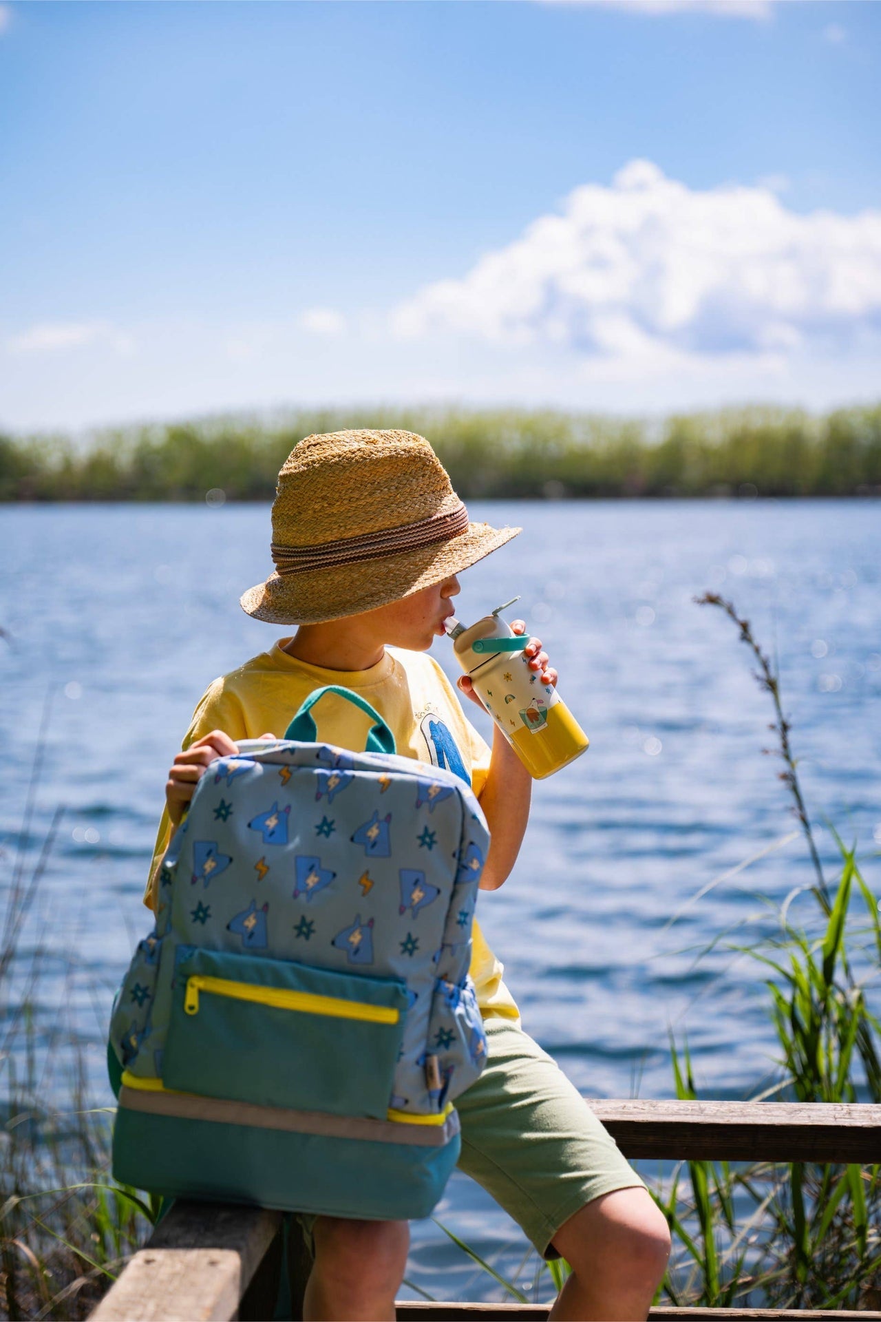 Bouteille Isotherme en Acier Inoxydable pour Enfants Chiens Amusants