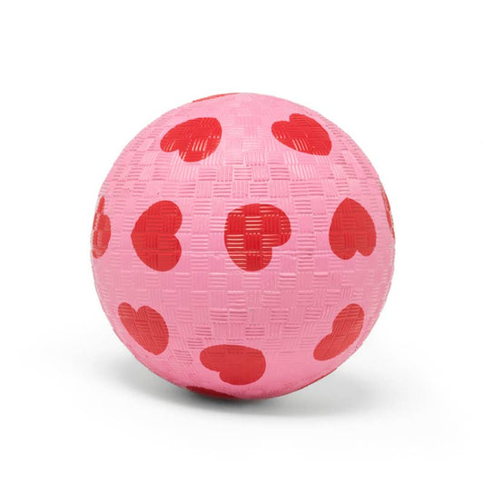 Petit Ballon Cœurs - Rose  