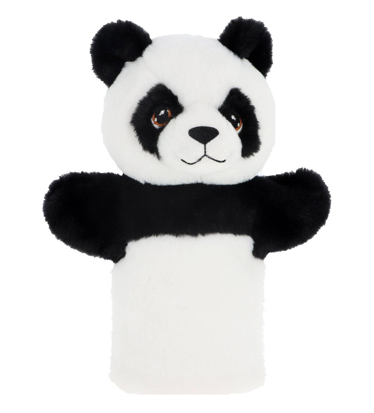 Marionnette panda noir et blanc Keeleco 27 cm