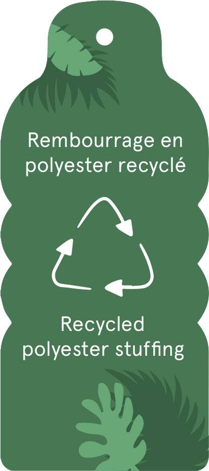 Peluche Ptipotos Maman et Bébé Poulpe - Rose