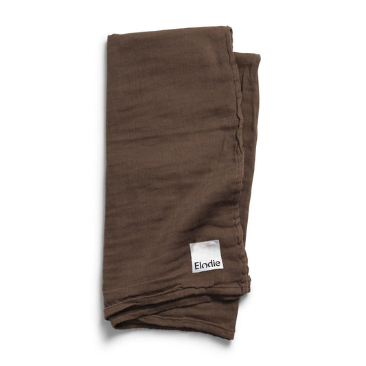 Lange en Mousseline de Bambou - Chocolat – vue principale
