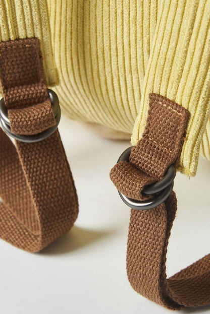 Sac à Dos Poussin en Crochet – Jaune