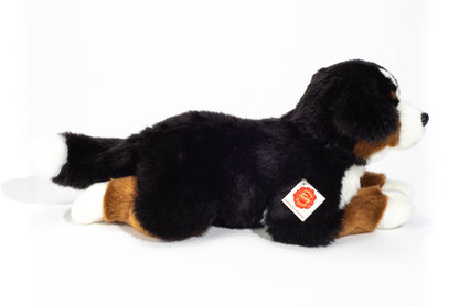 Peluche Bouvier bernois Couché
