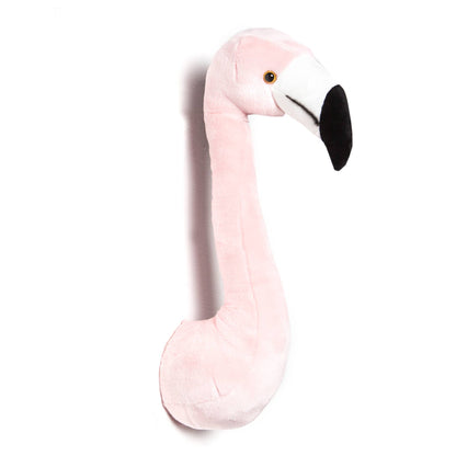 Décoration Murale Peluche Sophia le Flamant Rose