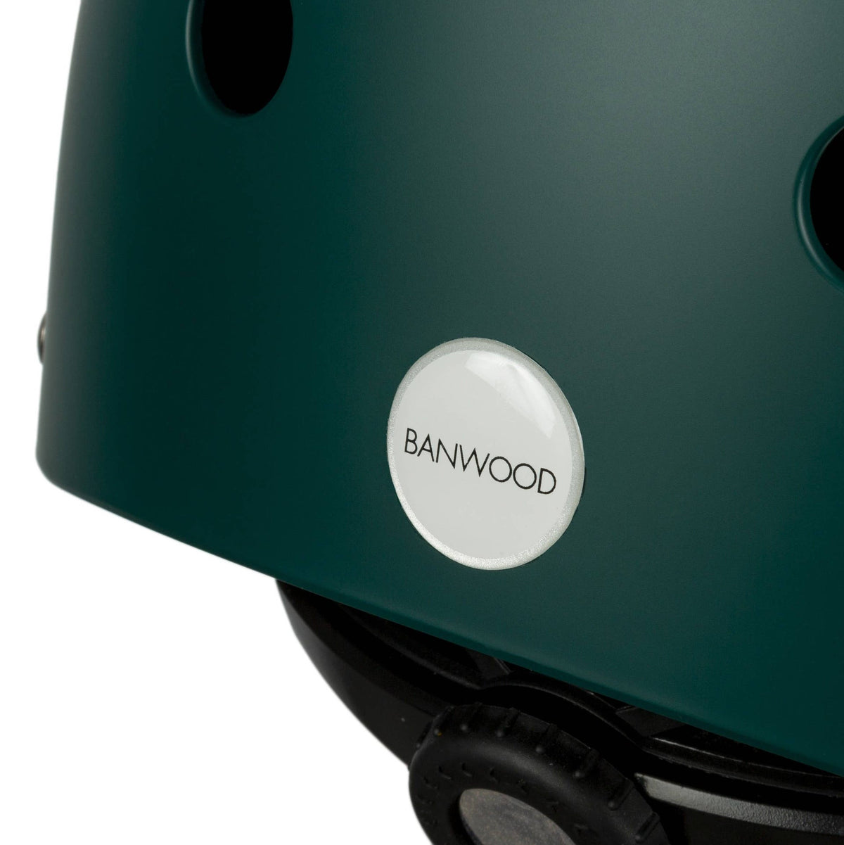casque enfant vert mat banwood