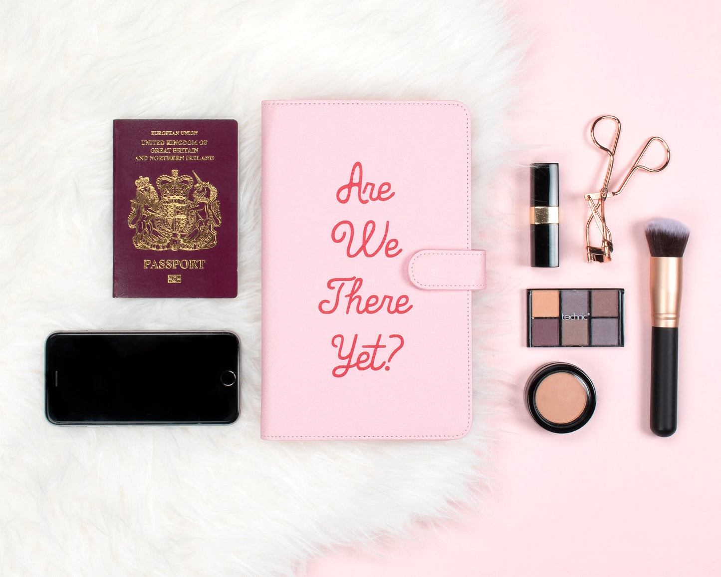 Étui pour passeport – Are We There Yet