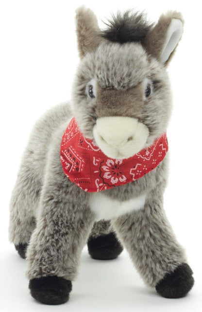 Peluche Âne avec Écharpe, Debout