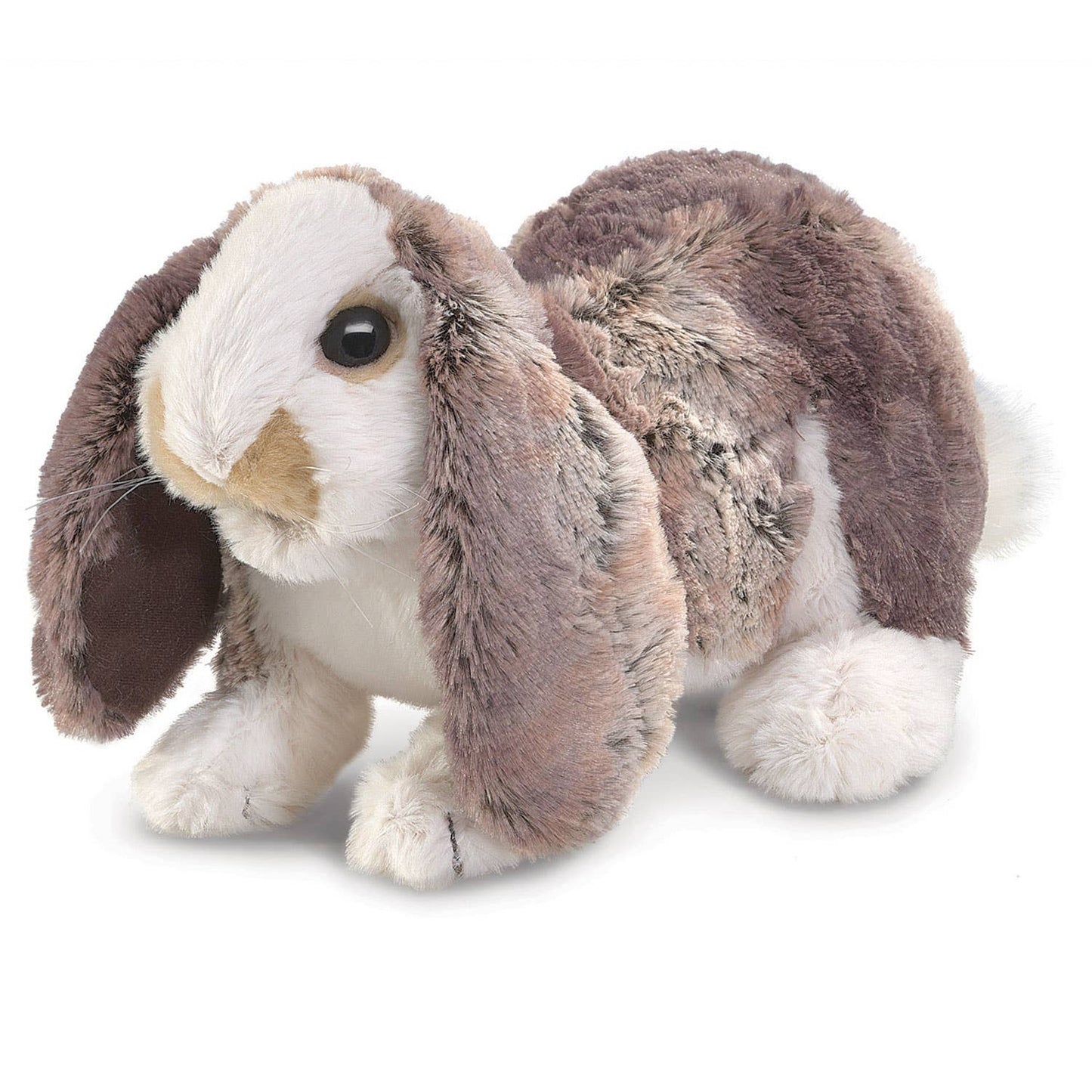 Marionnette à main Hangeared Bunny Baby 3048/ Baby Lop Rabbit Folkmanis réaliste