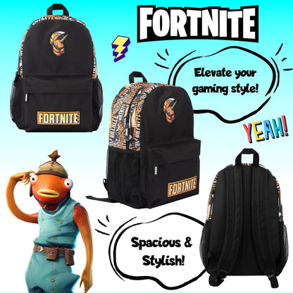 Sac à dos – Fortnite Orange for Boys | Fringoo
