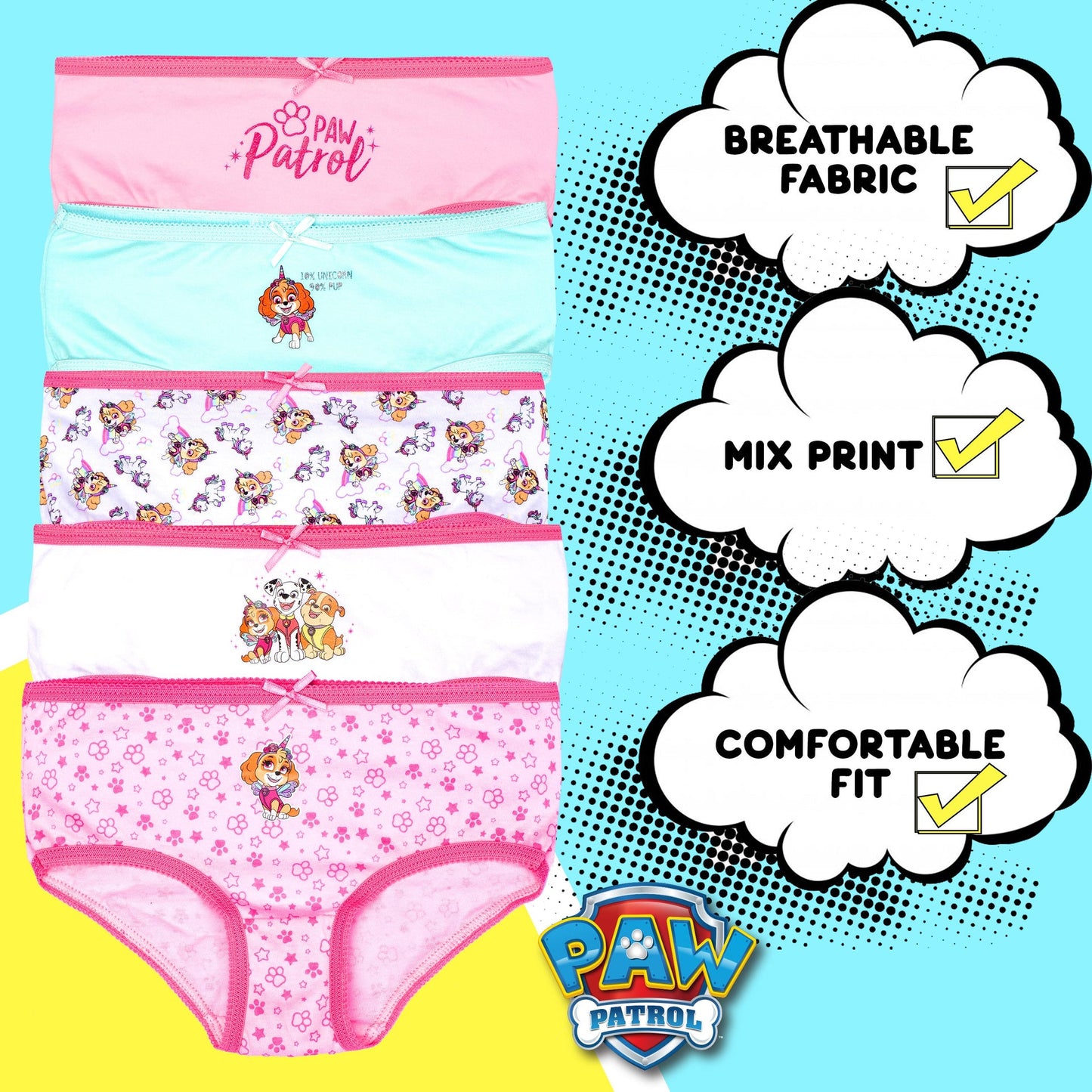 Pat’ Patrouille Underwear – rose
