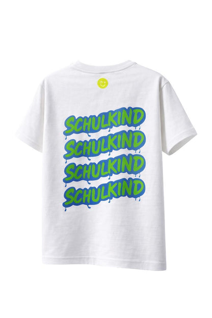 T-shirt Schulkind Graffiti vert – vue produit 1