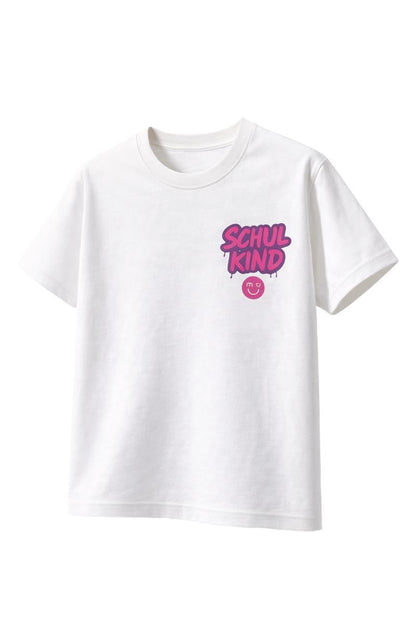 T-shirt Schulkind Graffiti rose – vue produit 7