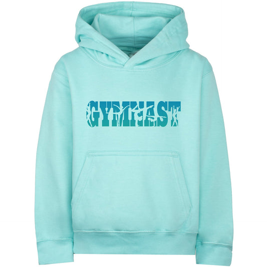 Sweat à capuche gymnastique – Fringoo Gymnastic for Cotton Rich Soft Hooded – Gymnast turquoise
