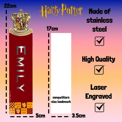 Marque-page Harry Potter – Crest Burgundy