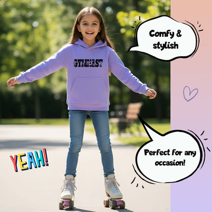 Sweat à capuche gymnastique – Fringoo Gymnastic for Cotton Rich Soft Hooded – Gymnast violet