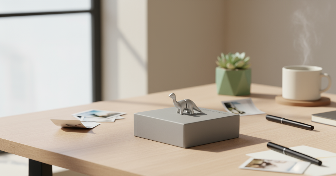 Porte photo magnétique Dinosaure