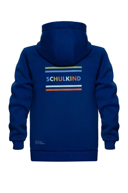 Sweat zippé Schulkind bleu – vue produit 2
