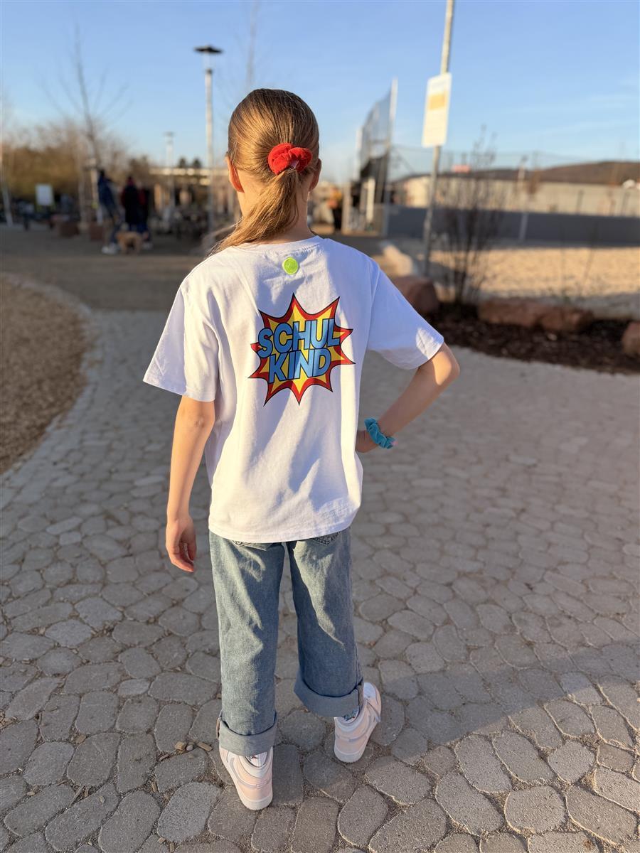 T-shirt Schulkind Super Hero – vue produit 6