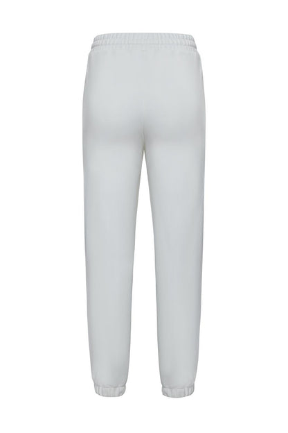 Jogging blanc unisexe – vue produit 2