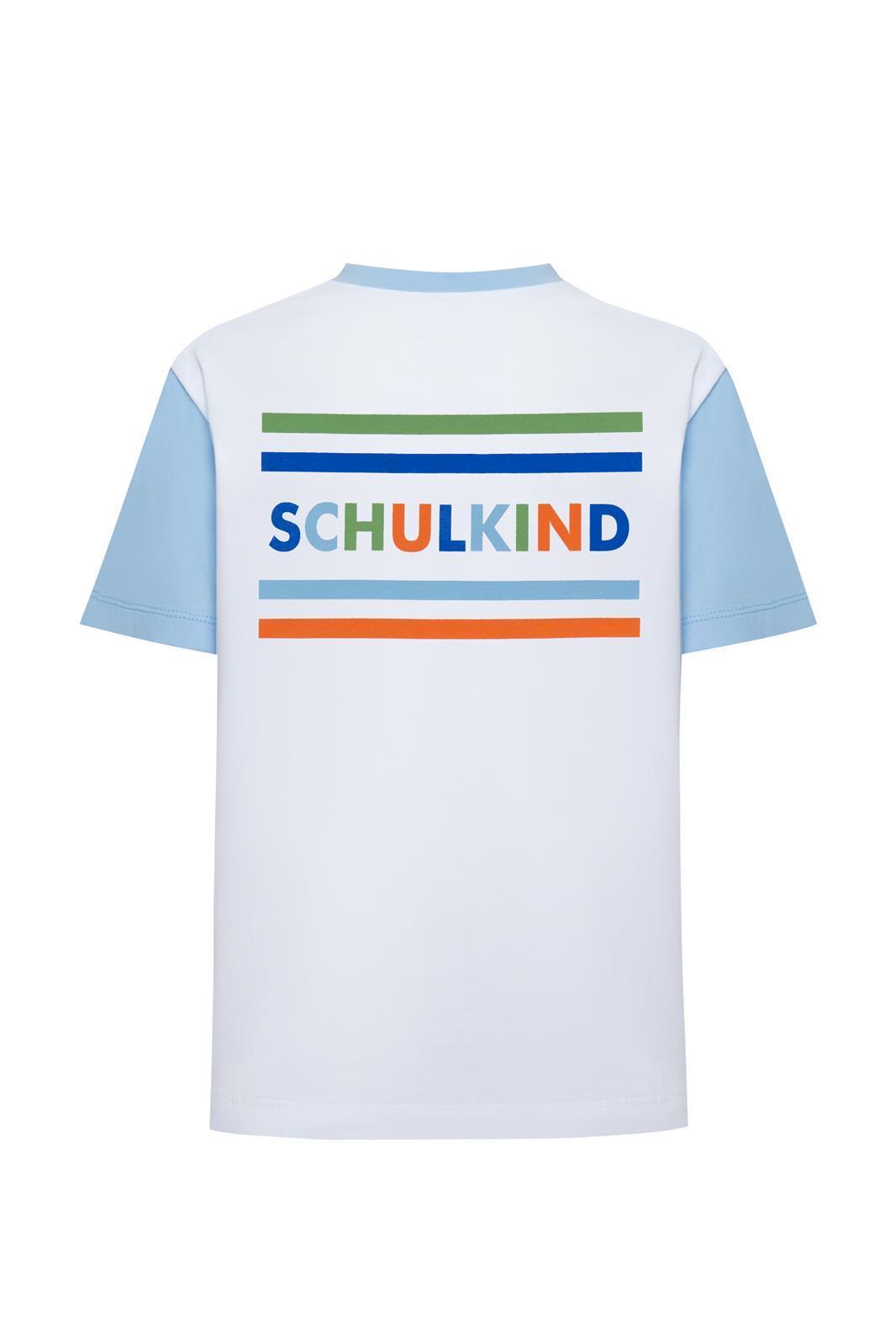 T-shirt Schulkind bleu clair – vue produit 2