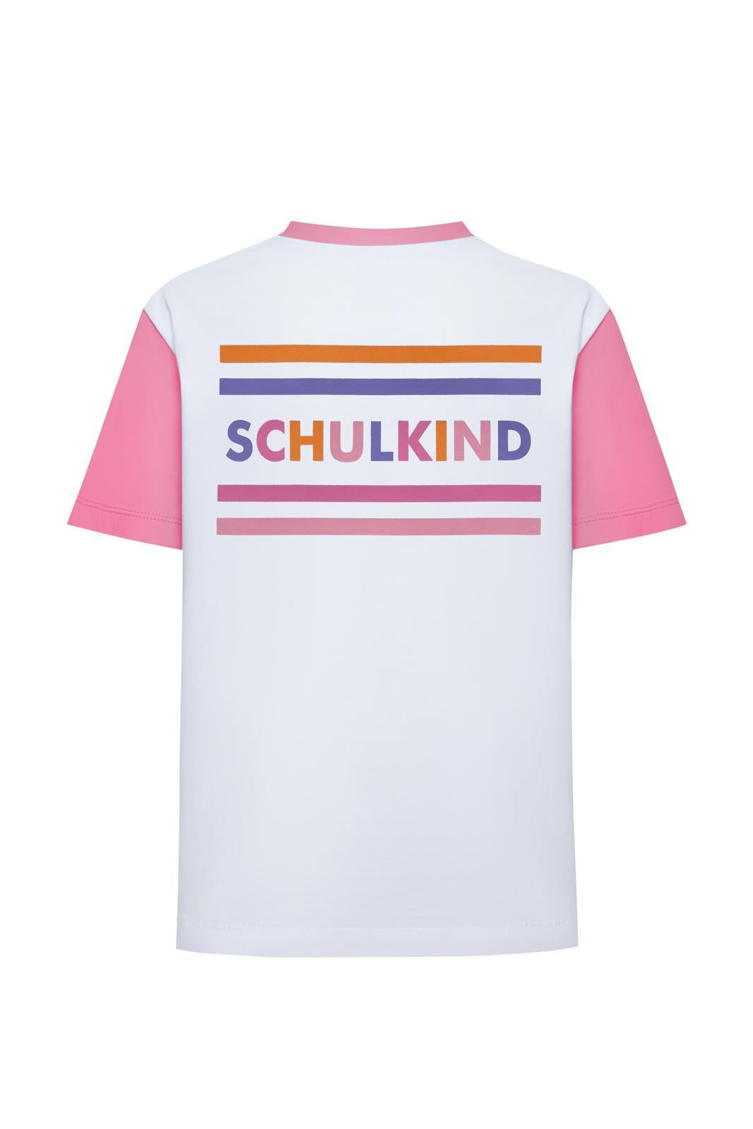 T-shirt Schulkind rose – vue produit 2