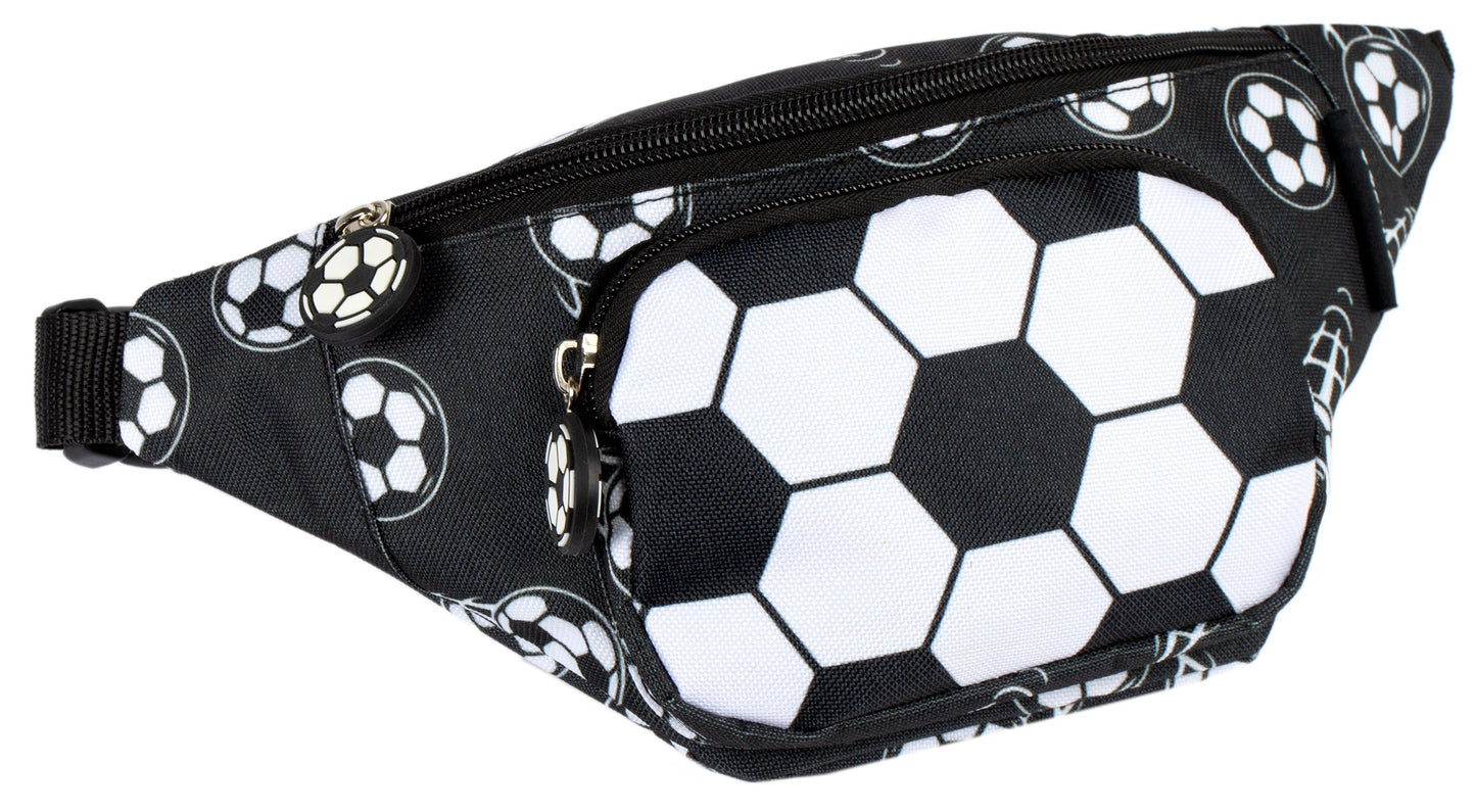 Belt Sac banane – football noir