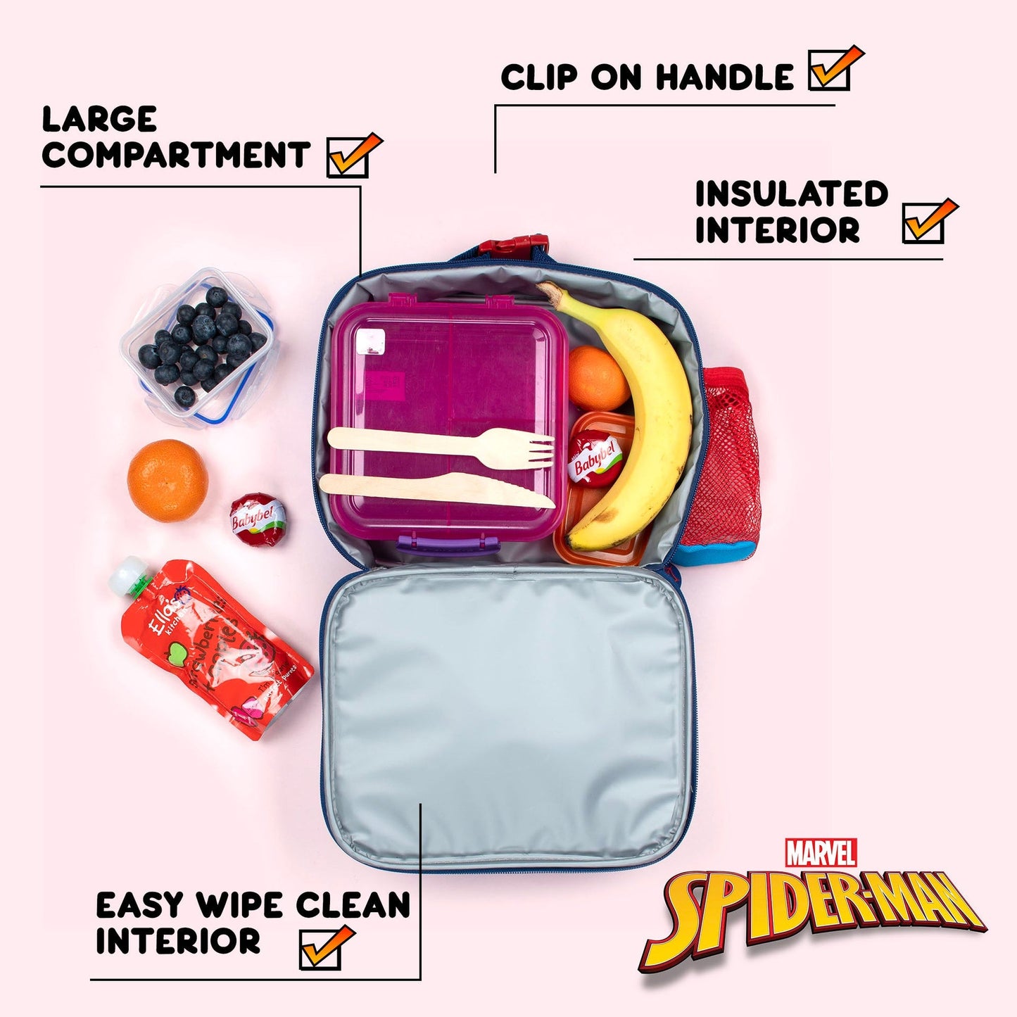 Sac repas – Spider-Man bleu