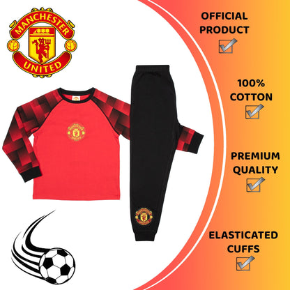 Manchester United F.C Pyjamas rouge