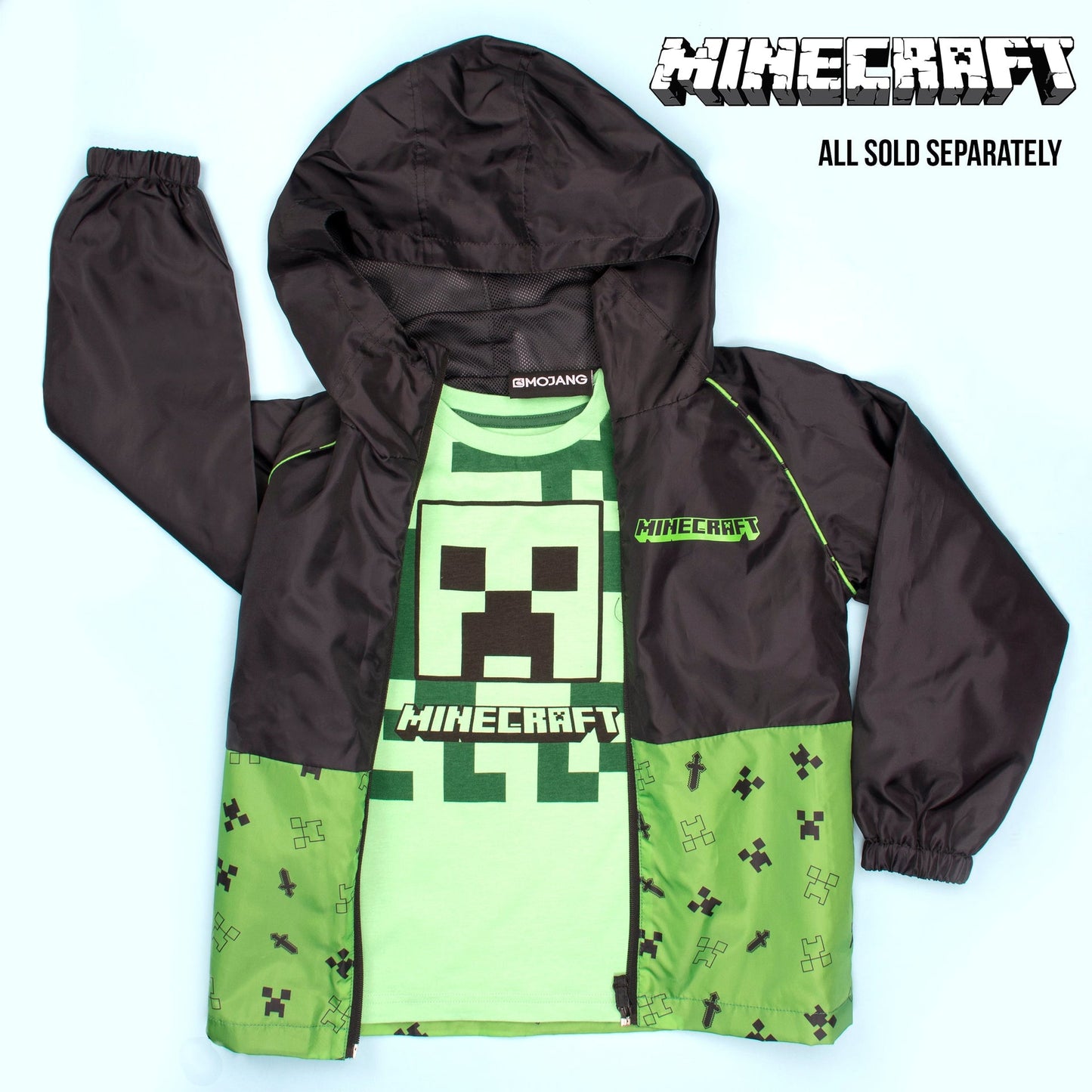 Minecraft Creeper T Shirt – vert