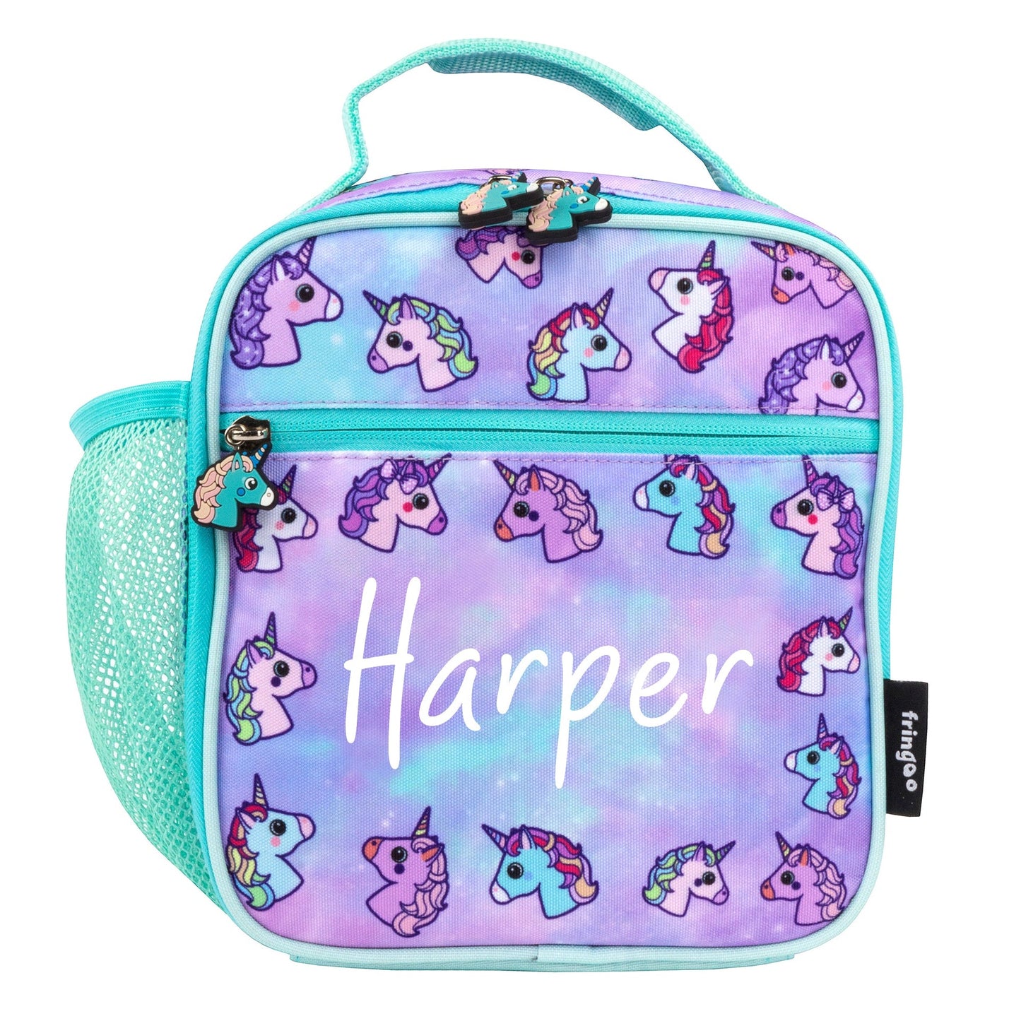 Sac repas – pastel licornes