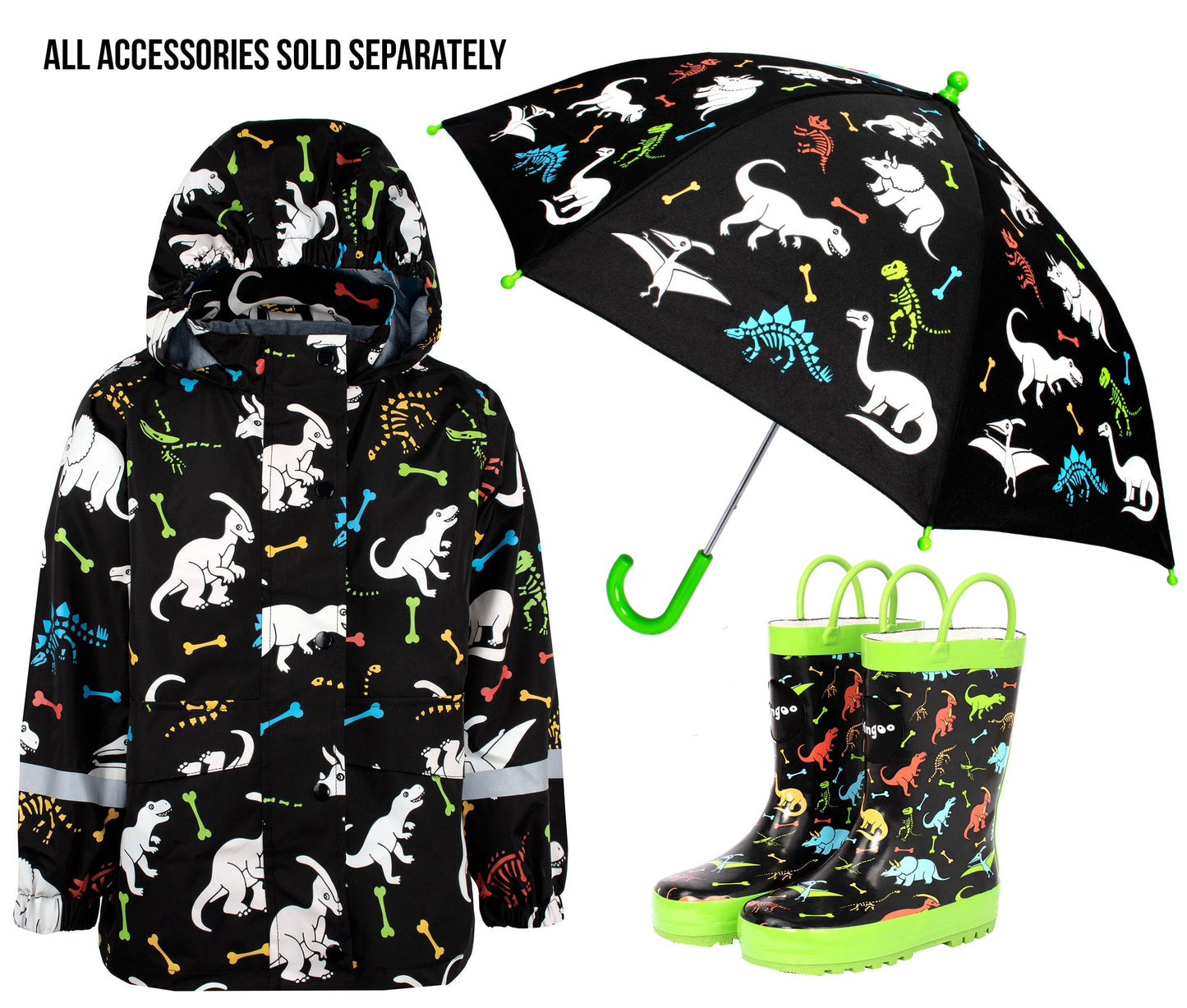 Raincoat – dinosaure Bones