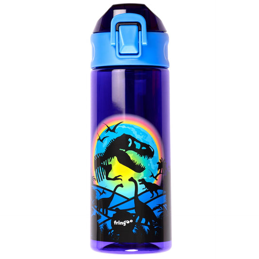 Gourde à bouchon rabattable – à bouchon rabattable 600ml – dinosaure Moon