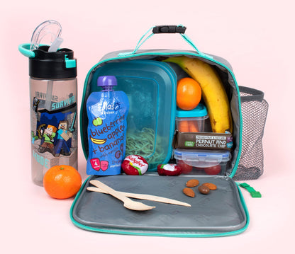 Minecraft Sac repas with Mesh Pocket – Steve & Alex