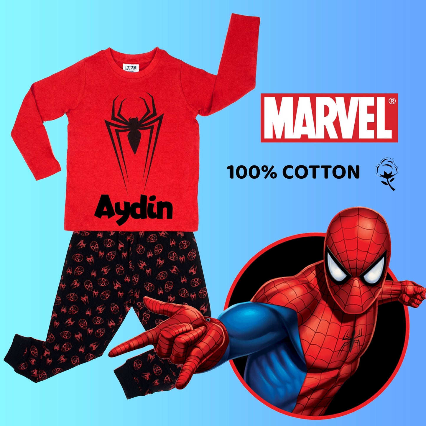 Pyjama Spider-Man – rouge