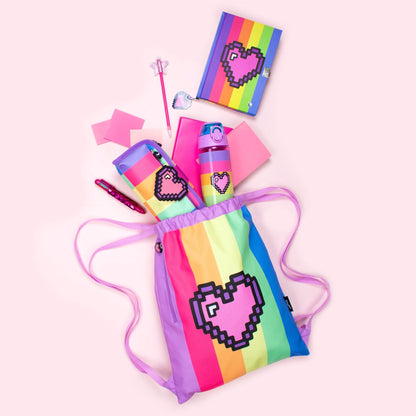 Light Up Journal secret – Pixel Heart