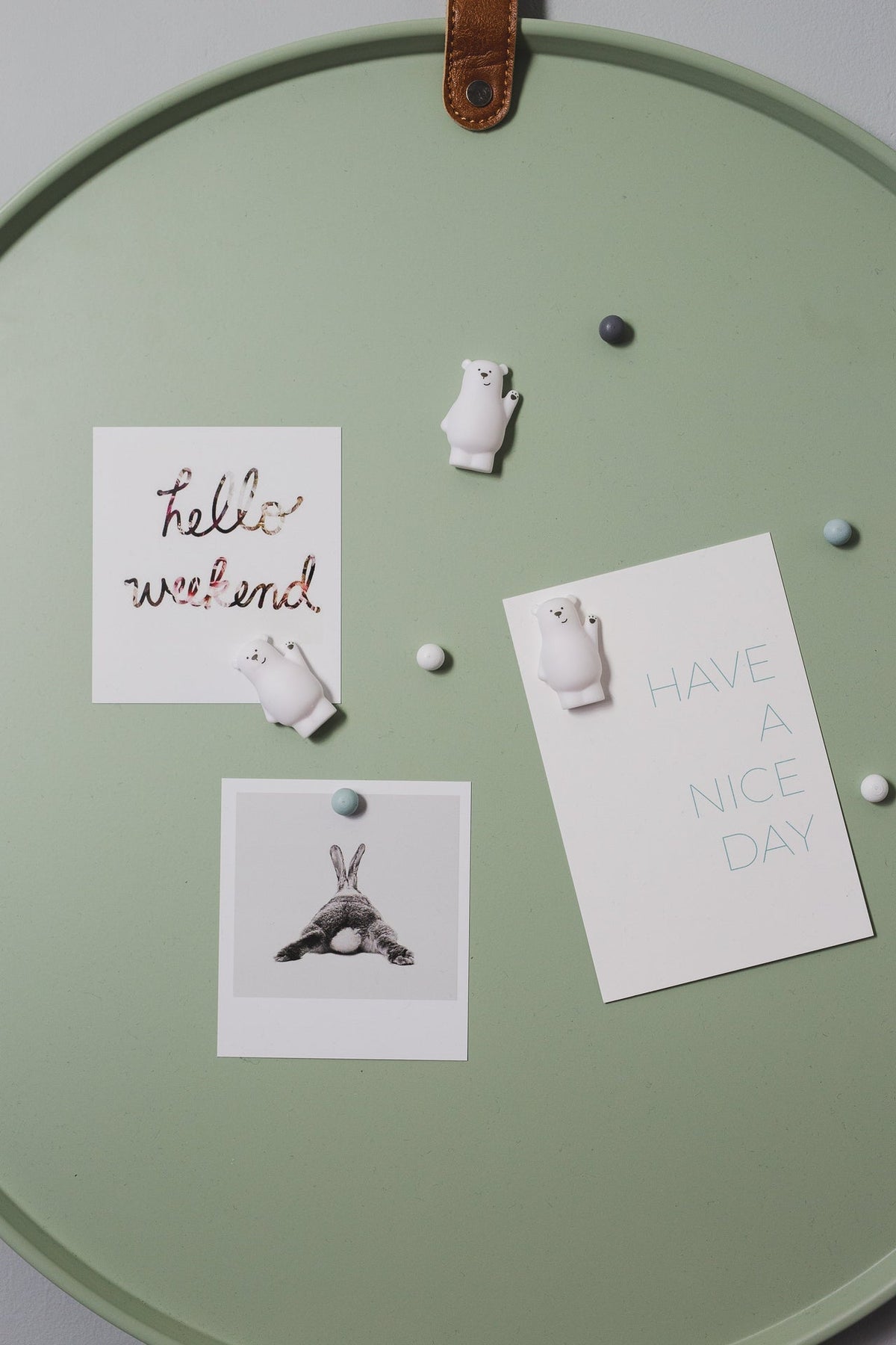 Set de 4 Magnets Ours Lou