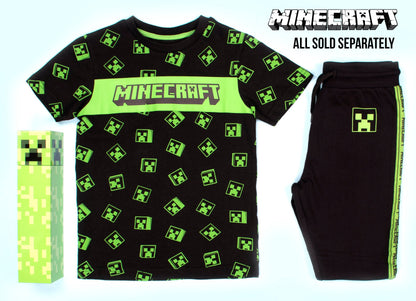 Minecraft Creeper T Shirt – noir