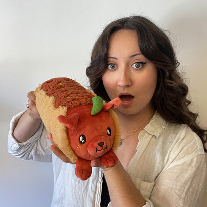 Peluche Mini Squishable – Teckel Chili Chien