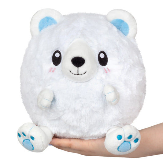 Peluche Mini Squishable – Ours Polaire Glacé