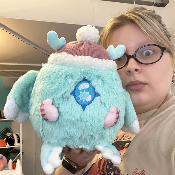 Peluche Mini Squishable – Neige Ange