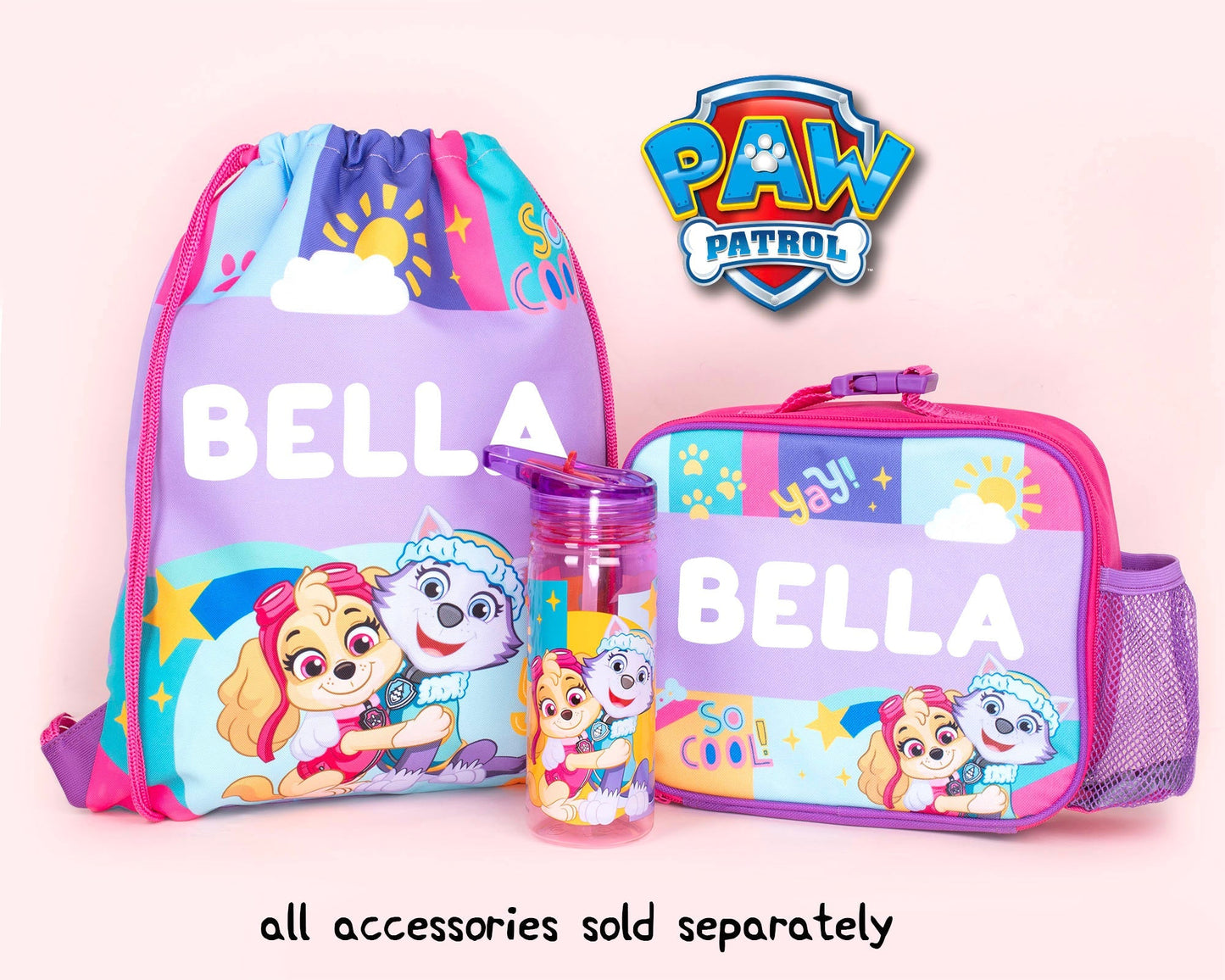 Official Pat’ Patrouille / Nickelodeon Skye (Pat’ Patrouille) Sac à cordon | enfant PE Sac