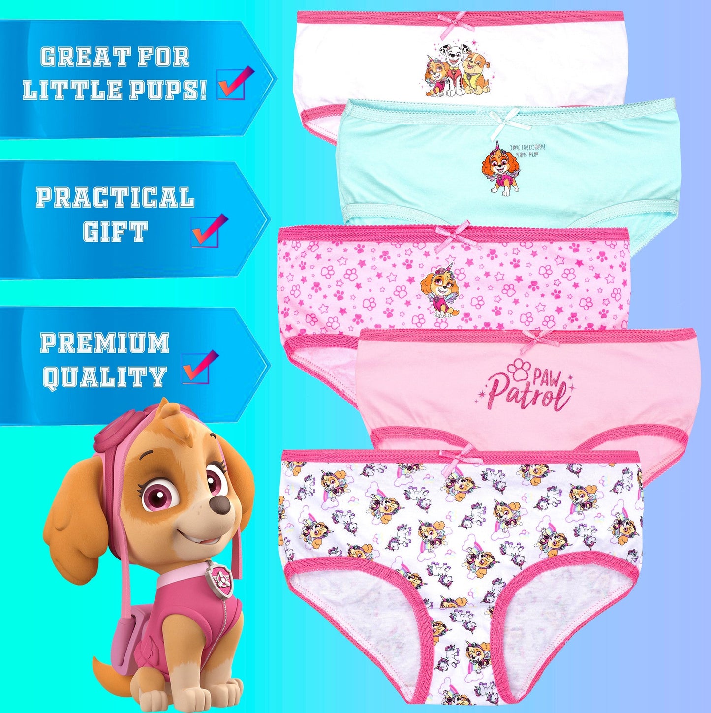 Pat’ Patrouille Underwear – rose