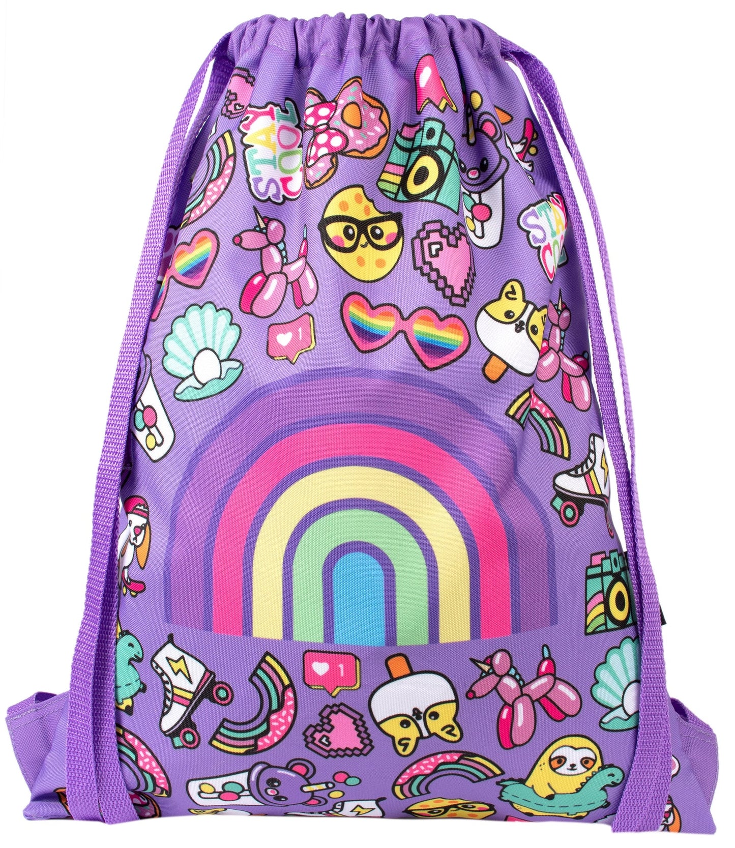 Strap Sacs à cordon – arc-en-ciel Smile