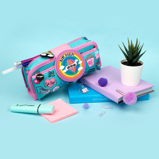 Aim High enfant scolaire Trousse scolaire