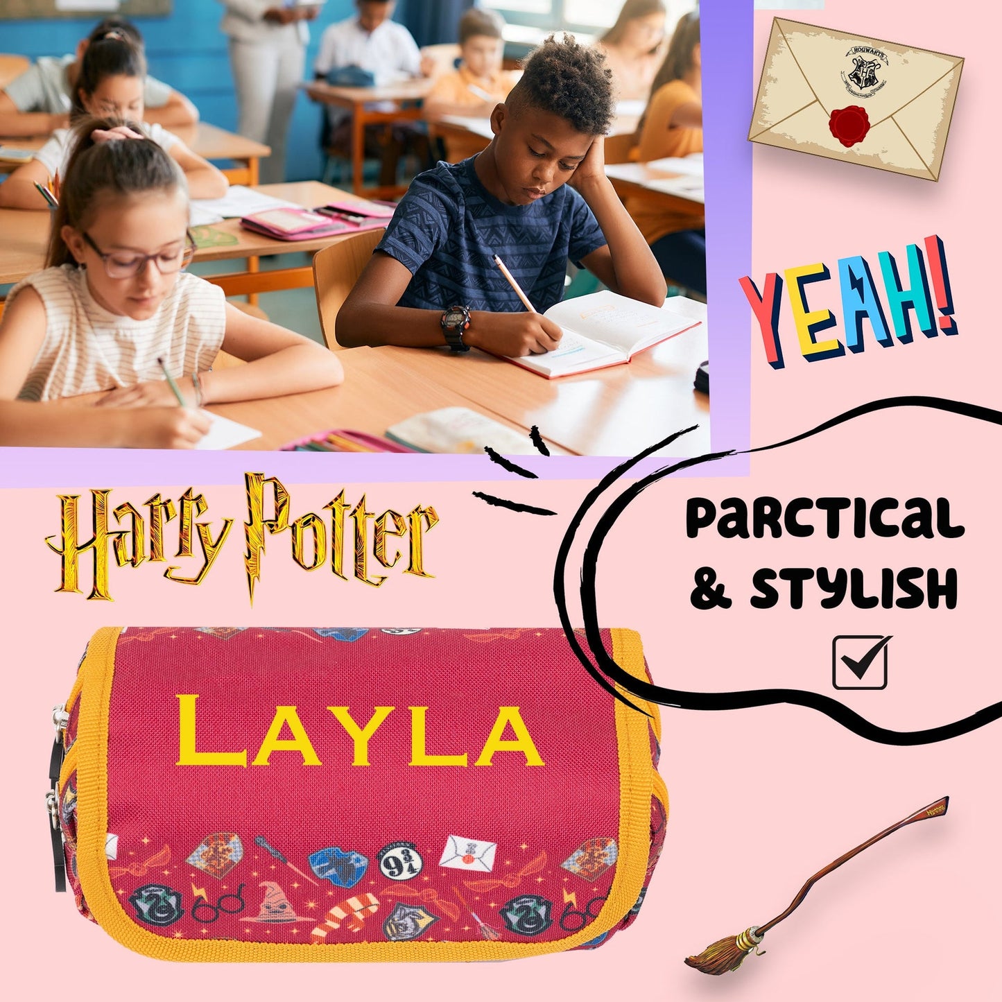 Trousse scolaire – Harry Potter